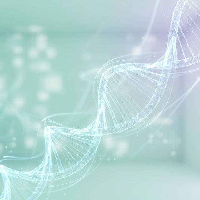 Futuristic biotechnology – DNA visualization